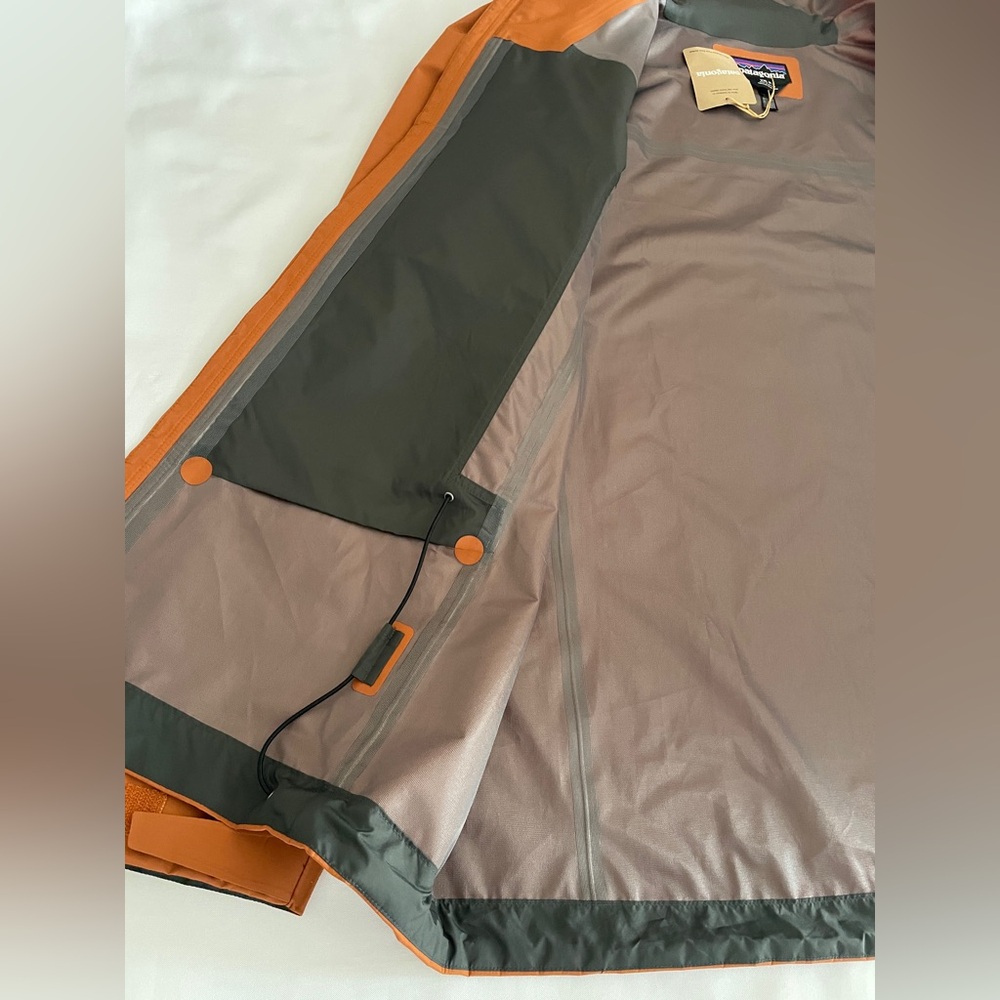 $230 Patagonia Men's Boulder Fork Rain Jacket Size XXL Robin Brown SP25 - Picture 8 of 12
